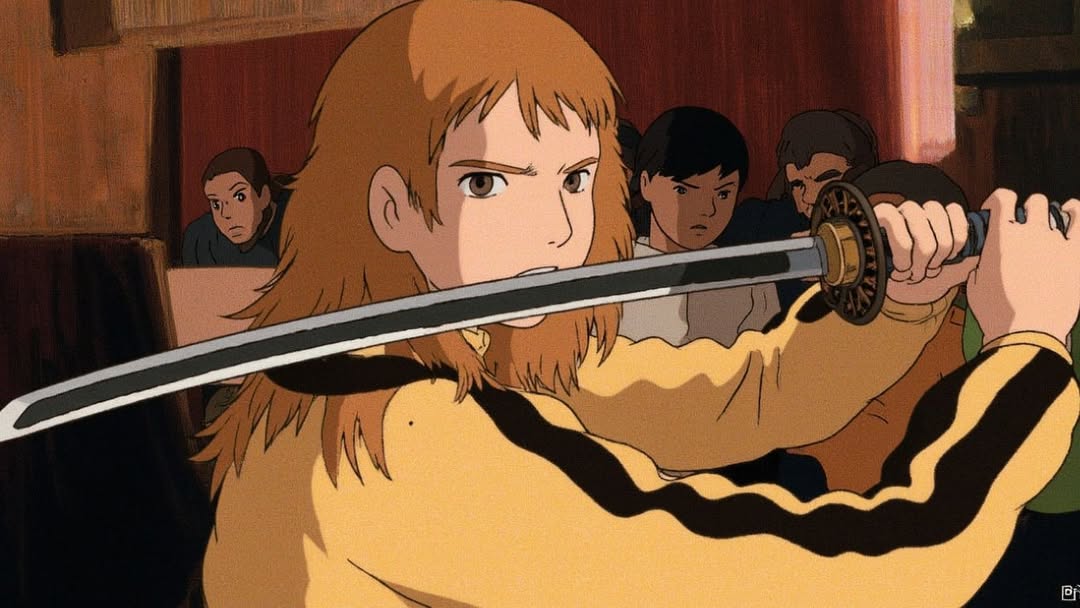 Kill Bill Ghibli